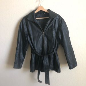 Preston & York Genuine Leather Jacket Size Medium